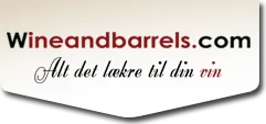 wine and barrels logo